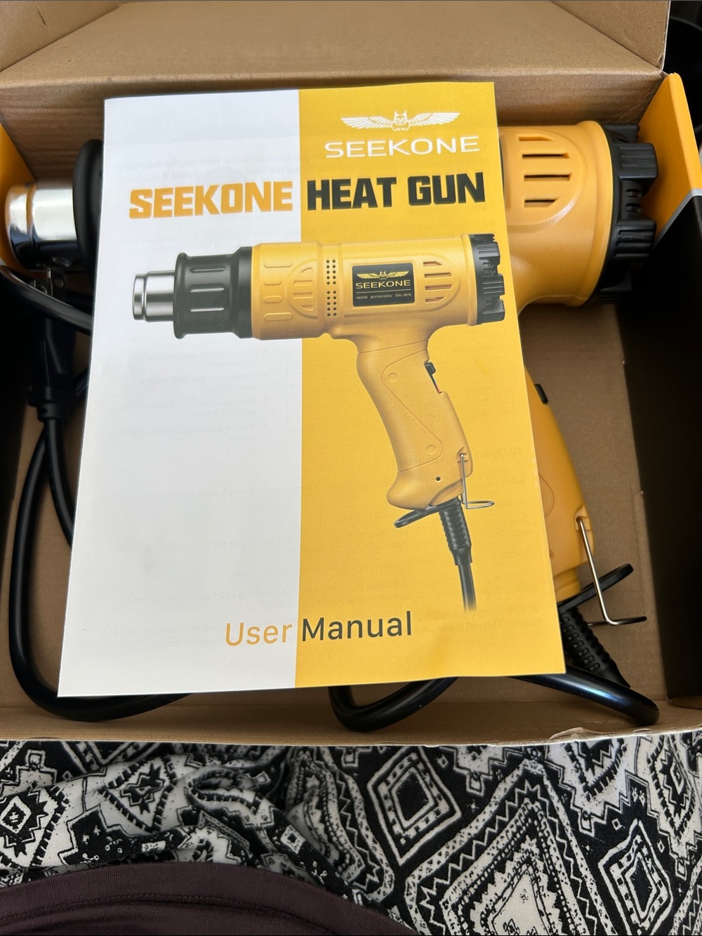 Yellow Heat Gun - High Performance Heat Tool - SeekOne